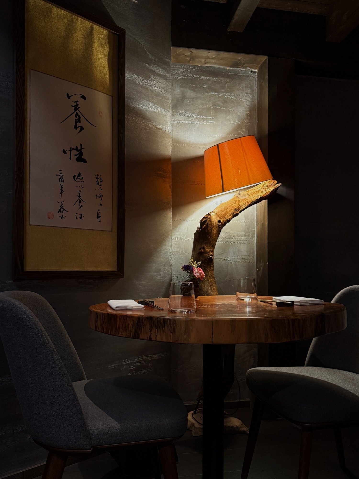 MU Dimsum restaurant interior, Milan